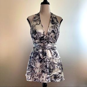 NWOT BCBGMaxAzria silky halter